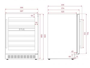 Tủ rượu Teka RVU 20046 2 Tủ rượu Teka RVU 20046 5