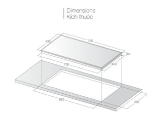 BẾP TỪ ĐÔI LORCA LCI-886D 9