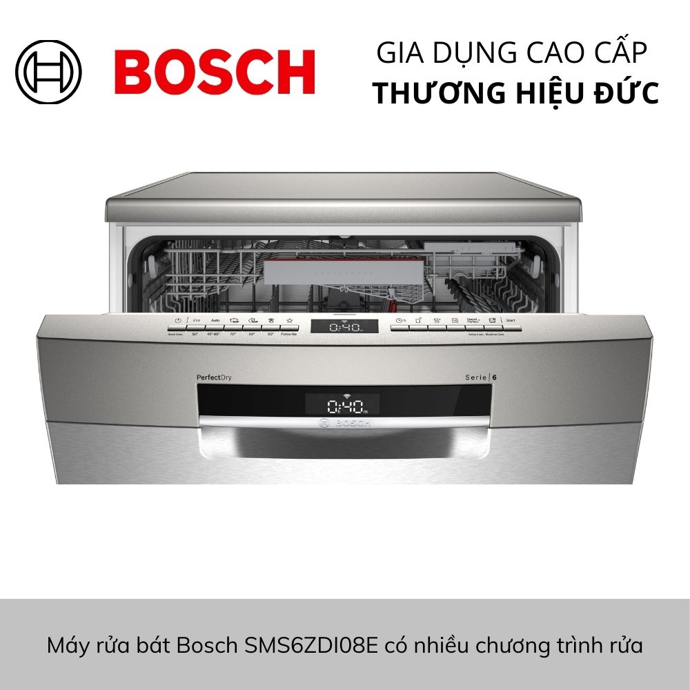 3-9 Máy rửa bát độc lập Bosch SMS6ZDI08E Series 6 2