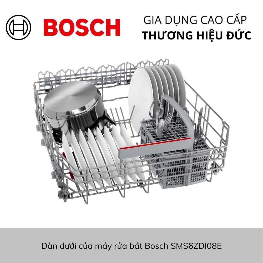 4-7 Máy rửa bát độc lập Bosch SMS6ZDI08E Series 6 4