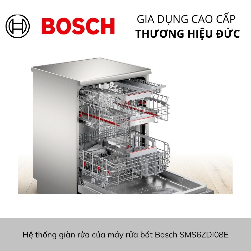 7-8 Máy rửa bát độc lập Bosch SMS6ZDI08E Series 6 3